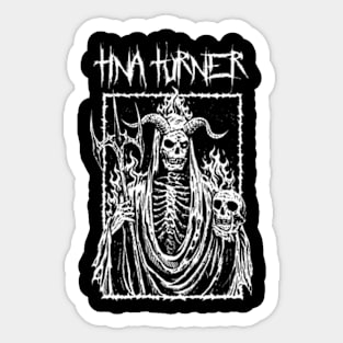 tina turner ll dark series Sticker